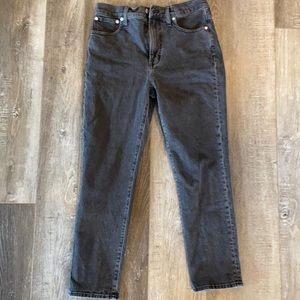 Madewell Perfect Vintage Jean in Lunar Wash Size 27